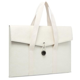 GAOCHY 13 Inch Tyvek Slim Laptop Sleeve, Compatible with 13.3" Pro 13, 13.6" Air 13, 13.3" ASUS Vivobook, 13" Dell Latitude 7350, 13.3" HP Envy x360, Meringue