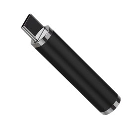 Targeal USB Type C Lighters, Mobile Phone OTG Support Electric Candle Lighters for Candle, Grill, and More Butane Torch, Flameless, Windproof Arc Lighter(1 Pack, Black)