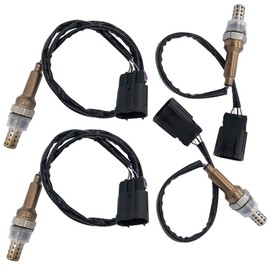 EPSIRMP 4 sensores de oxígeno O2 de corriente ascendente y descendente compatibles con Kia Sedona 3.8L Hyundai Sonata 3.3L 2006-2010 234-4854 234-4855