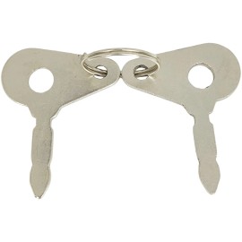 Unbranded Ignition Key Fit for Fiat 60-56 60-66 60-90 60-93 60-94 65-46 65-56 65-90 65-93 - 2