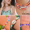 6000 PCS Clay Beads for Bracelet Making, FOLORA Polymer Clay