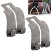 Car Hooks for Headrest 2 Pack, Car Seat Back Storage