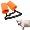 Dog Elbow Protector Fleece Elbow Sleeves with Cotton Pad for