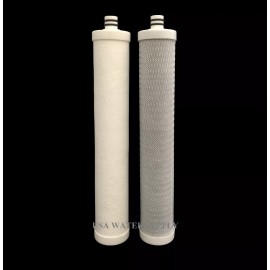 CULIGAN Replacement Water Filters Carbon/SED for Culligan AC-30 Reverse Osmosis (2PC)