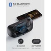 Radio Alarm Clock Besides with Bluetooth Speaker and Night Light,