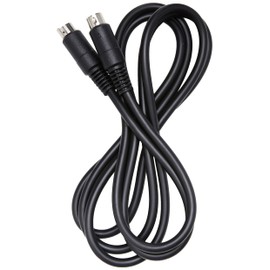 Pro Signal PSG00150 6 Pin Mini-DIN (PS/2) Plug to Plug Lead, 1.5m, Black