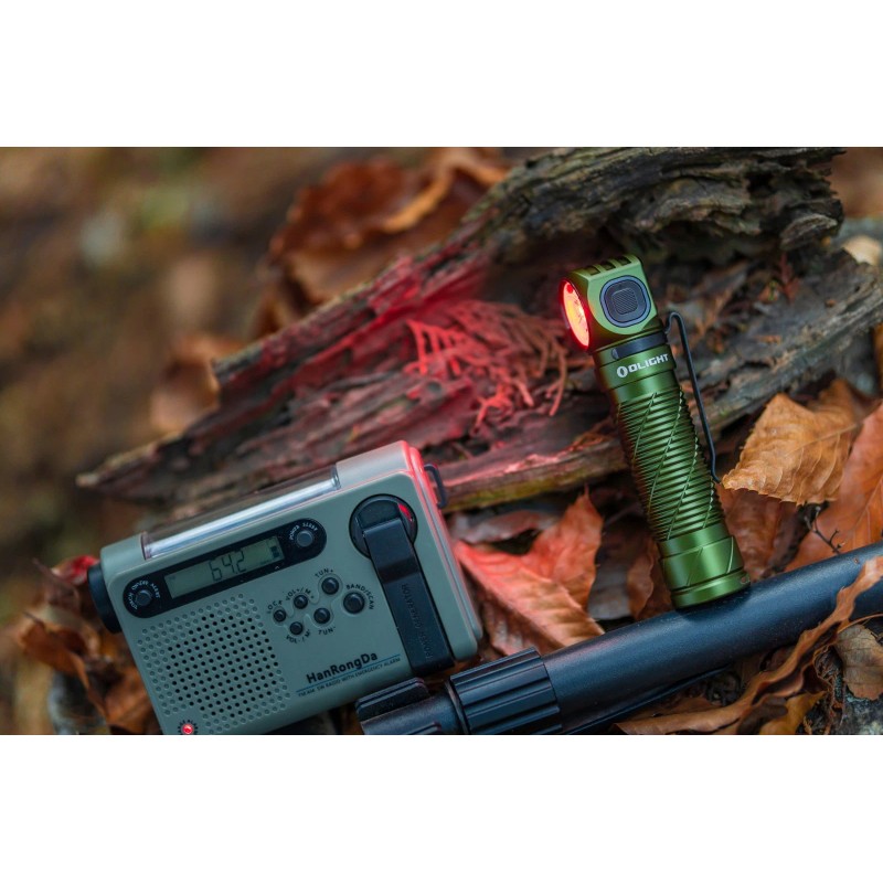 Olight Perun 3 OD Green Headlamp 3000 Lumens Cool White/Red