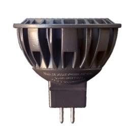 Brilliance MR-16 Low Voltage 12V LED Landscape Lighting Replacement Lamp Bulb 4 Watt, 60 Degree Spread, 5700K, Dimmable, OEM Professional Series, Replaces 20W Halogen