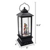 Wondise Lighted Musical Snow Globe Lantern with 6 Hour Timer,