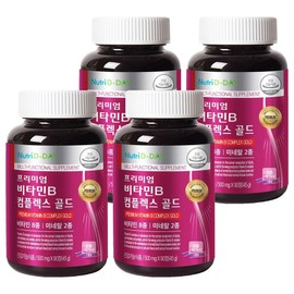 Nutri-D Day Premium Vitamin B Complex Gold, 90 tablets, 4 units / 뉴트리디데이 프리미엄 비타민B 컴플렉스 골드, 90정, 4개