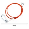 POFET Breakaway Cable for Trailers and Caravans, 1m, Blue, with