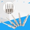 Triangle Head Screwdriver Bit Set, 5pcs 50mm 1/4 Hex Shank