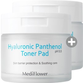Slightly acidic Houttuynia cordata toner pad & Centella peeling pad, large capacity 60 sheets moisturizing soothing pad - 8. Hyaluronic toner pad 180mlx2 / 약산성 어성초 토너패드&센텔라 필링패드대용량 60매보습진정패드 - 8.히알루로닉 토너 패드 180mlx2개