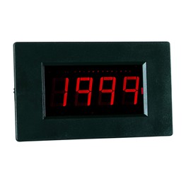 Peak Tech LED Display Digital Voltmeter/Ammeter as Panel – 1999 Digits, Digit height 14 mm, 1 piece, Red, LDP – 235