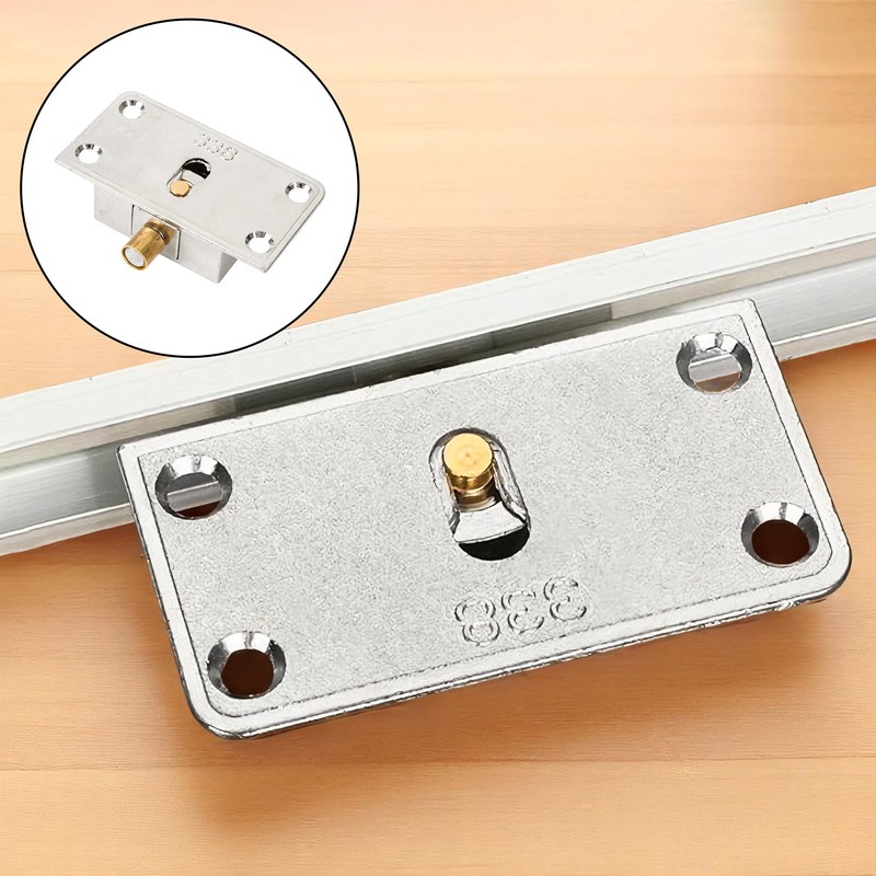 338 Sliding Cabinet Door Hardware Silver – Stainless Steel Cabinet