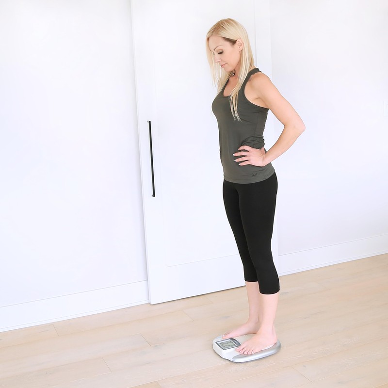 Escali Extra Large Display Digital Bathroom Scale for Body Weight