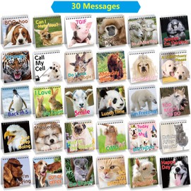 Funny Desk Signs for Animal Lovers 30 Different Fun and Flip-Over Messages for Office Desk Accessories