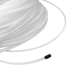 JoyTube PE Tubing 3/8" ID x1/2" OD, Food Grade Polyethylene Tube Translucent hose for Reverse Osmosis Systems & Drinking Water Filters 25FT Length