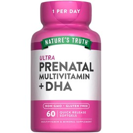 Prenatal Vitamins & Minerals with DHA, Folic Acid | Complete Prenatal Support for Women | Essential Nutrients for Pregnancy & Baby’s Development