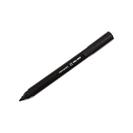 TRU RED 24376621 Pen Permanent Markers, Fine Tip, Blk, 5/Pack