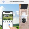 Xega 2K 4G LTE Cellular Security Camera with Built-in Sim
