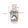 Stainless Steel V Groove Wheel Heavy Duty Caster Rigid Track
