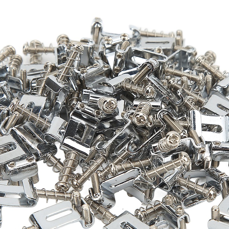 60Pcs Guitar Bridge Saddles Tuning Stability Silver No Burrs Easy