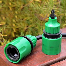BetterJonny 12 x Plastic Hose Connectors 4/7 and 8/11, Garden Tap Connector, Irrigation Sprinkler Connector, Quick Connector for Garden Hoses, Made of Plastic, Watering for Garden Hose