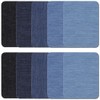 Denim Patches, Repair Patches, Iron Patches, Rectangular, Approx. 3.7 x