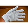 Unbranded 12 Pair Cotton Glove Inspection Open Cuff Dotted Palm