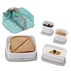 Rubbermaid Fasten Go Sandwich Kit, Sea Foam Green
