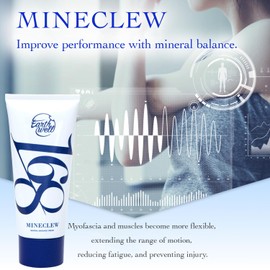 MINECLEW168 Mineral Massage Cream, 4 oz (110 g), Magnesium, Citrus, Made in Japan