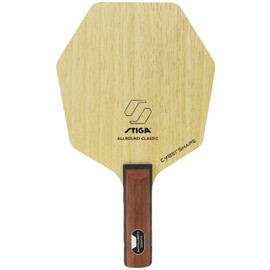 STIGA 1602130137 Table Tennis Racket, Cyber Shape, All-Round Classic Shake Hand Racquet, Straight (STR)
