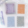 Sticker Notebook, M5, 5-Hole Divider Card, Divider Plate, Set of