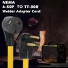 NEMA 6-50P to TT-30R RV Power Adapter Cord, ZDHQLHJ 3