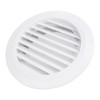 200mm Round Vent Cover, ABS Construction, Weather Resistant, Easy Maintenance,