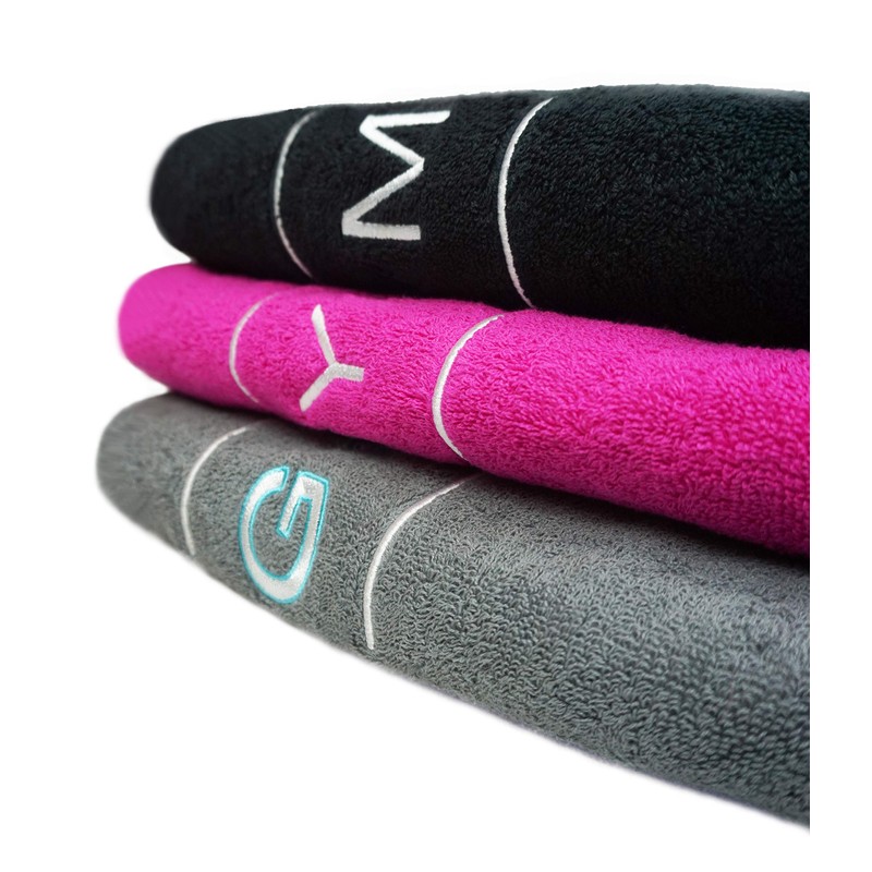 Flobajo GymTow Sports Towel, Grey, 100 cm