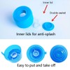 30 Pack Gallon Water Bottle Caps,Non Spill Water Bottle Caps