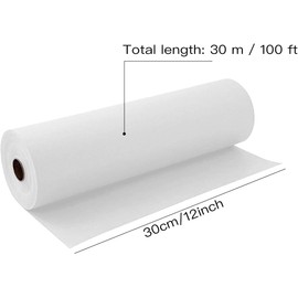 Kraft Paper Roll, 12" x 100Ft Recycled Kraft Paper Wrapping Paper Roll Craft Paper for Gift Wrapping, Packing, Shipping, Table Runner, Floor Covering, Arts and Crafts