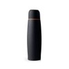 IBILI 745803 Isolierflasche für Flüssigkeiten, Edelstahl, Schwarz, 20 x 7