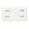 KOTARBAU Air Grille 10 x 20 cm White Fireplace Grill