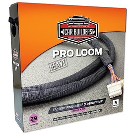 Car Builders Heavy Pro Loom Wiring Looms and Cable Wrap, 29 mm Sleeve Diameter x 5 Metre Length