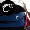 KamiDesigns Fish Hook Decal Fishing Decal Car Window Decal Sticker