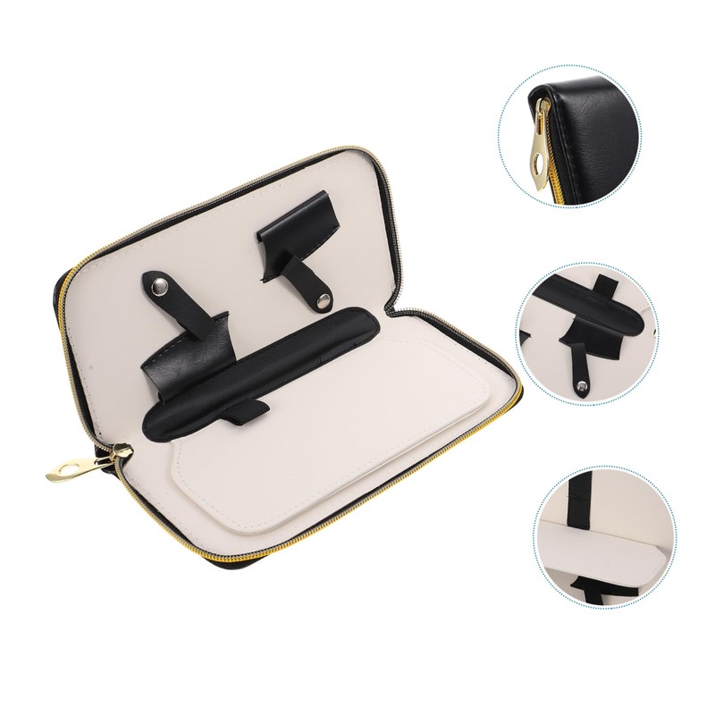 Baluue Professional Barber Scissor Bag Stylist Traveling Case Salon Scissor