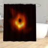 4PCS Shower Curtain Waterproof Non slip Mat Toliet Cover Rug