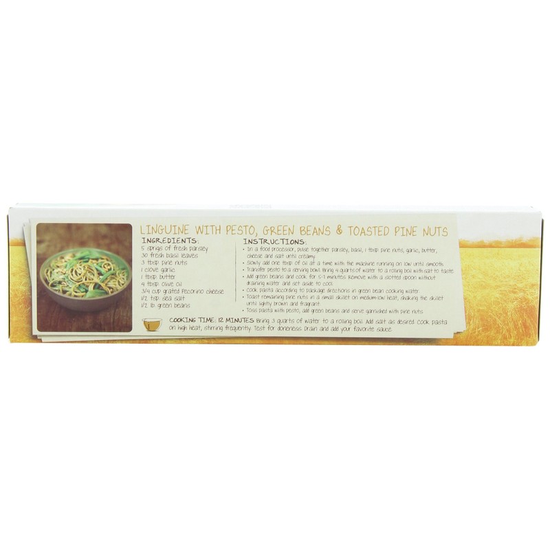 Jovial Organic Whole Wheat Einkorn Linguine, 12-Ounce Packages (Pack of