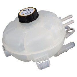 TRQ Radiator Coolant Reservoir Expansion Tank Overflow Bottle Compatible with 2021-2023 Ford Bronco Sport 2020-2022 Escape 2022-2023 Maverick FO3014182