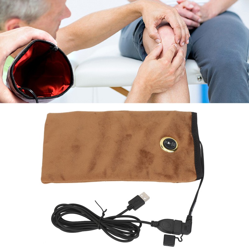 USB Heated Hand Warmer Hot Compress Prevent Freezing 3 Temperature