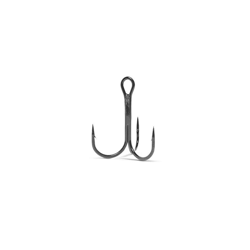predator treble hook vmc vanadium round 8540 black nickel nº4