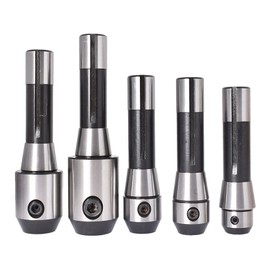 TINVHY 5-Pack R8 End Mill Holder Set Alloy Tool 1/4 3/8 1/2 5/8 3/4Inch Adapter Replacement for Bridgeport Type Milling Machines